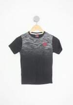 camiseta vasco da gama kids preta com silk