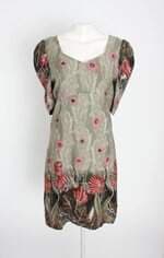 vestido feminino estampado