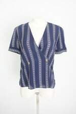 blusa doce flor feminina estampada 