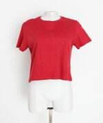 blusa feminina vermelha com brilho