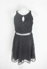 vestido material feminino preto com bojo e forro