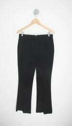 calça social zara feminina preta