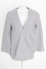 blazer riachuelo feminino azul listrado