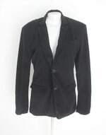 blazer renner masculino preto com forro