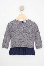 blusa oshkosh kids cinza com silk