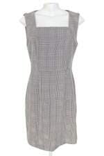 vestido C&A feminino com estampa pied poule