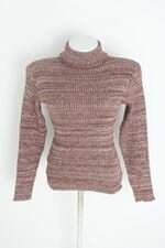 blusa de tricô feminina marrom