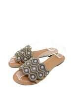 Rasteirinha Constance feminina marrom