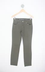 calça jeans scene feminina verde