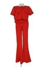 conjunto duas peças mayfair feminino vermelho