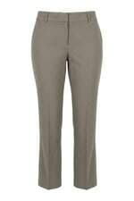 Calça de Alfaiataria Feminina Ann Taylor Cinza