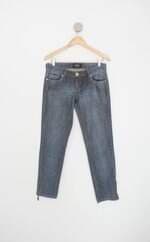 calça jeans equus feminina azul com hotfix