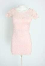 vestido feminino rosa com forro