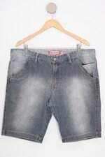 bermuda jeans xarmi masculina azul