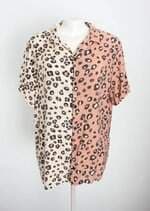 camisa baw clothing feminina estampada
