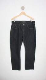 calça jeans guess feminina preta