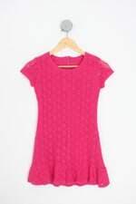 vestido riachuelo juvenil rosa com forro