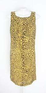 vestido collins feminino estampado com pregas