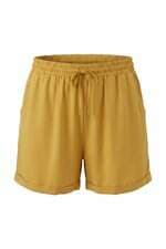 Shorts Hering feminino amarelo com cós com elástico