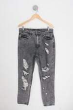 calça jeans C&A feminina cinza
