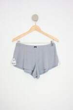 short de pijama victorias secret feminino cinza