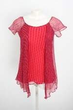 blusa bobstore feminina estampada com forro e sobreposição