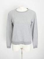 blusa manga longa riachuelo feminina cinza