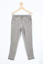 calça de sarja hering feminina cinza