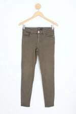calça de sarja zara feminina verde