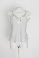 baby doll cinza com renda 