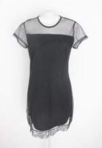 vestido marisa feminino preto com renda