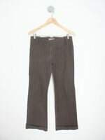 calça social feminina marrom