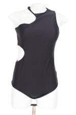 body Tigresse feminino preto com recortes