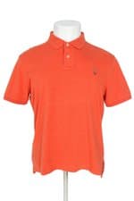 camisa polo Ralph Lauren masculina laranja com barra mullet