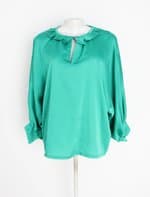 blusa feminina verde