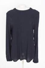 blusa manga longa renner feminina preta com renda