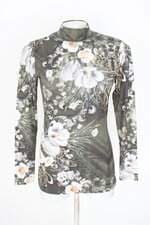 blusa manga longa dimy feminina estampada 