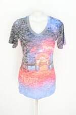 blusa feminina estampada