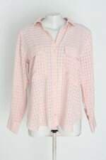 camisa carmila feminina rosa com barra mullet