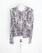 camisa barreds feminina estampada com barra mullet