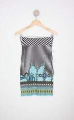 saia Oh, Boy feminina estampada