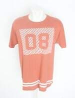 camiseta renner masculina laranja com silk