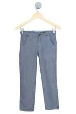 calça de tecido Puc kids listrada 