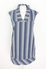 vestido madreperola feminino listrado