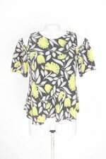 blusa animale feminina estampada com recortes