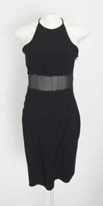 vestido zara feminino preto