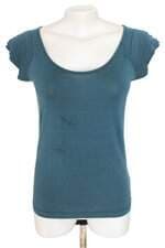 blusa Mob feminina verde com pregas