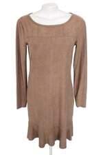 vestido Siberian feminino marrom com aplique