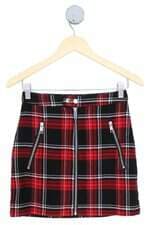 saia Renner feminina xadrez