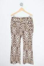 calça de tecido animale feminina estampada